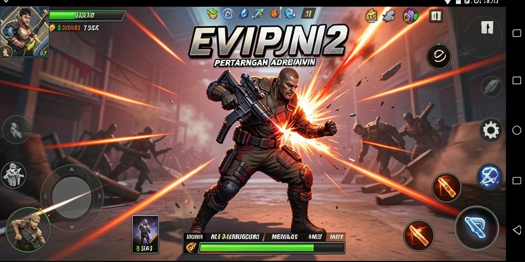 Gameplay EVIP2 yang seru dan menggetarkan.