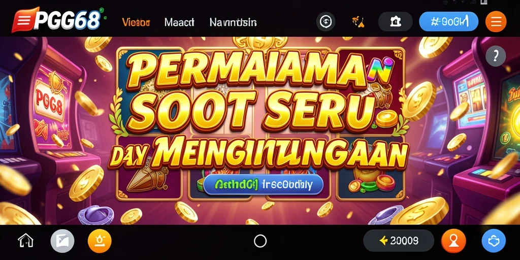 Gameplay PGG68 menampilkan tema slot yang menarik dan beragam.