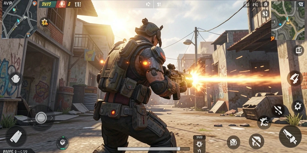 Tangkapan layar gameplay RVIP3 yang seru dan mendebarkan.