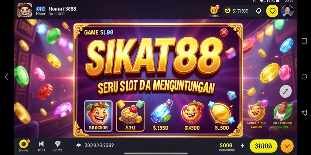 Tampilan menarik dari gameplay SIKAT88 yang menyenangkan.