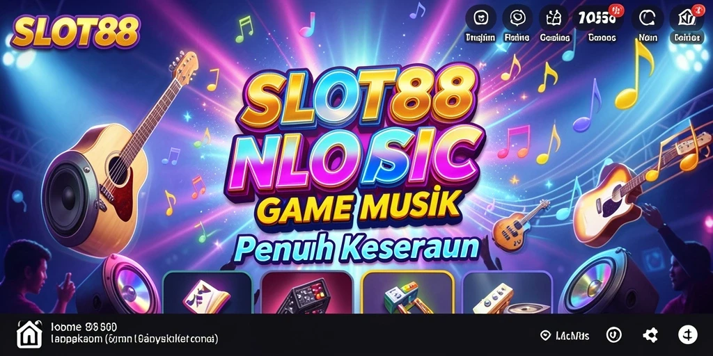 Pengalaman bermain SLOT88 yang seru dengan iringan musik.