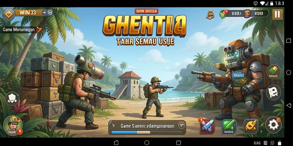 Screenshot gameplay WIN33 menunjukkan kesenangan dalam setiap tantangan.